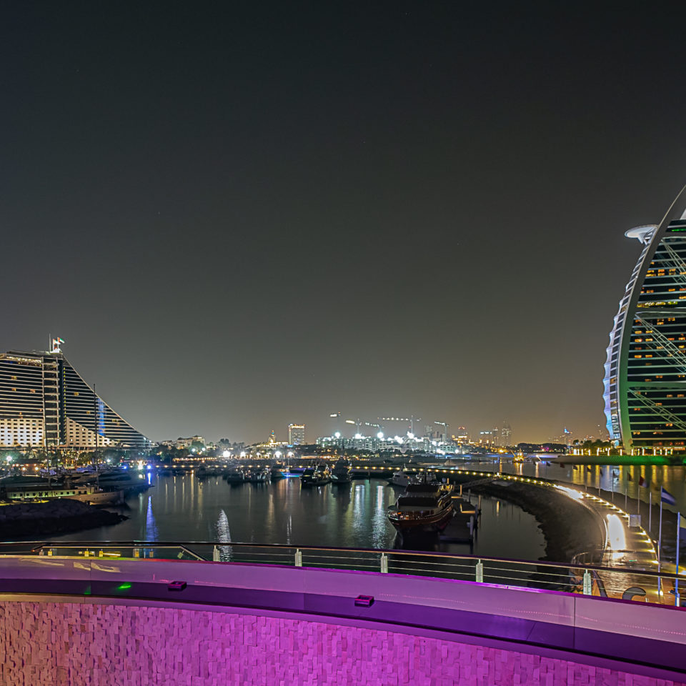 Dubai, Blick auf Burj Al Arab