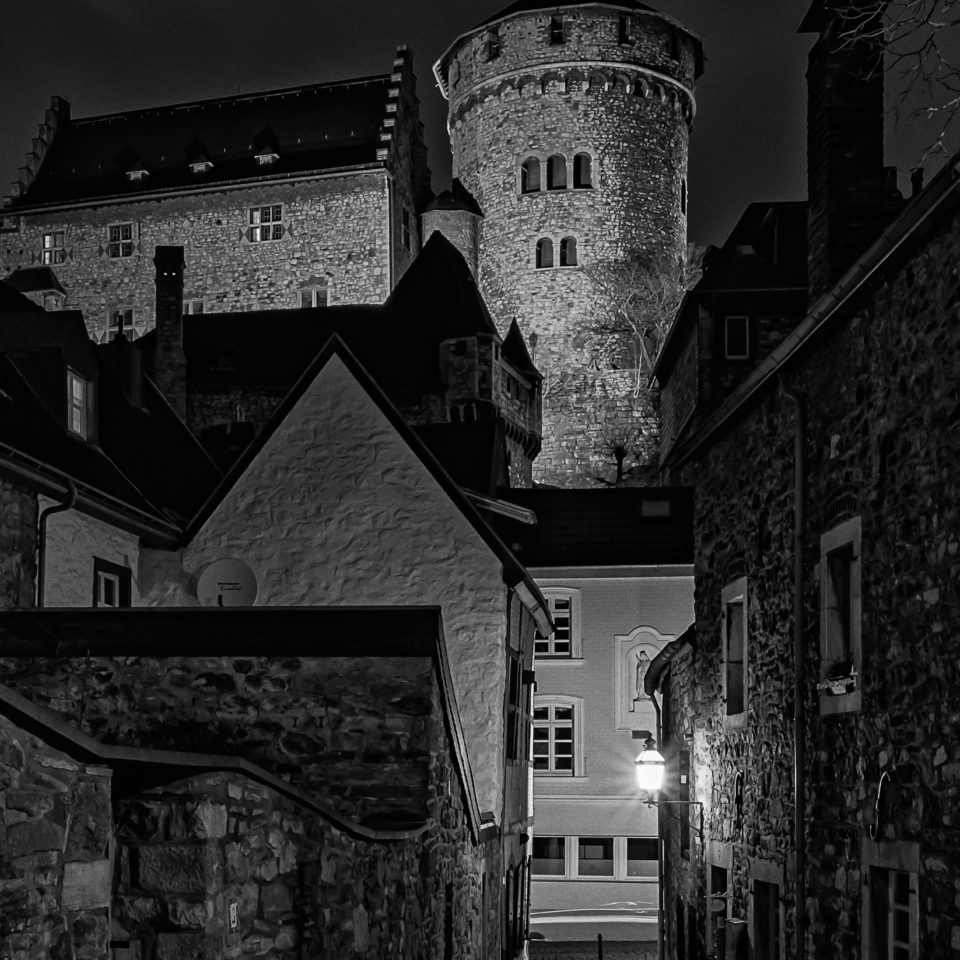 Stolberg, Blick auf die Burg